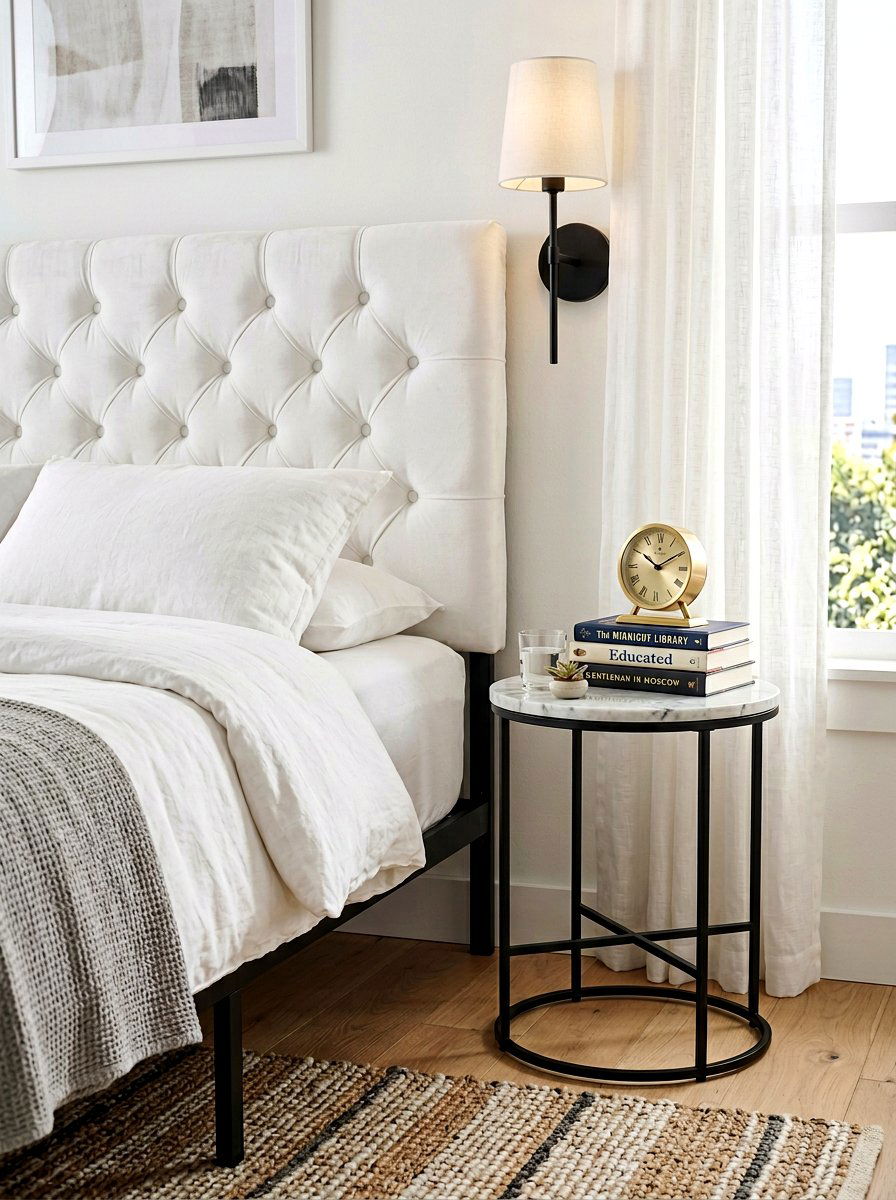 Marble Top Stool - 30 accent stool ideas
