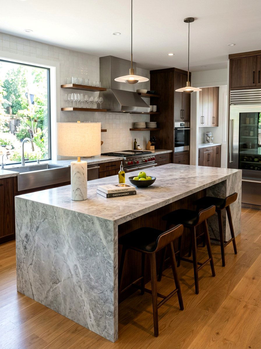 Marble base lamp kitchen island - 30 table lamp kitchen island ideas