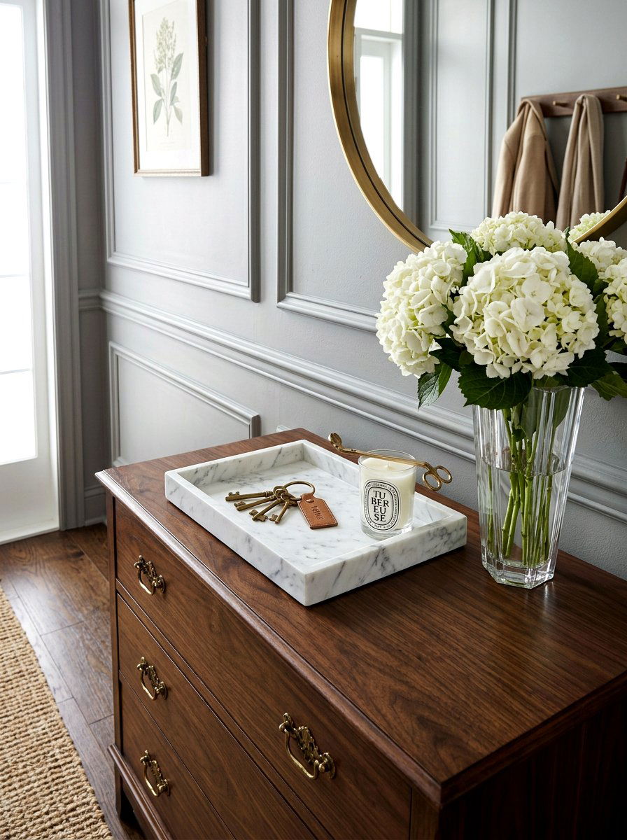 Marble catchall tray - 30 entry bowl catchall ideas