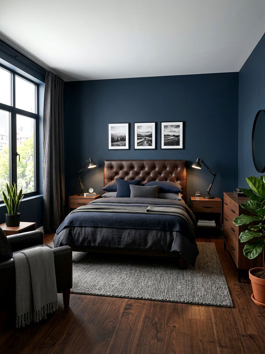 Masculine Bedroom - 30 collected bedroom decor ideas