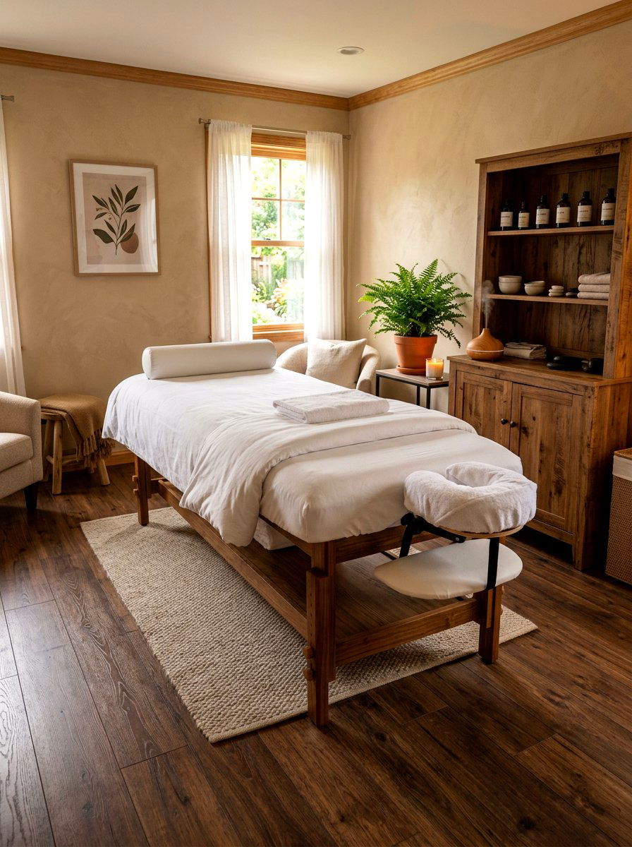 Massage Space - 30 wellness room ideas