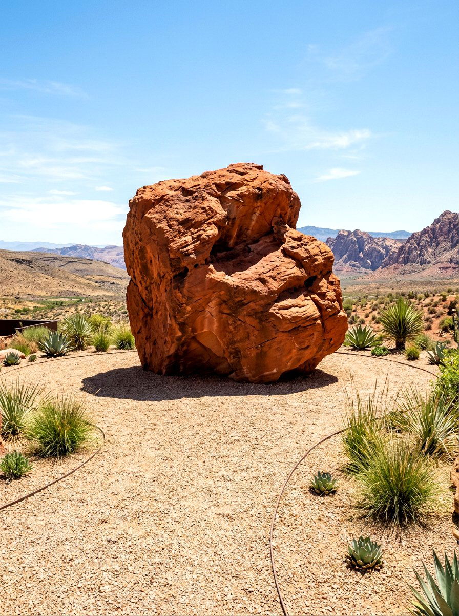 Massive Rock Feature - 30 front yard rock garden ideas