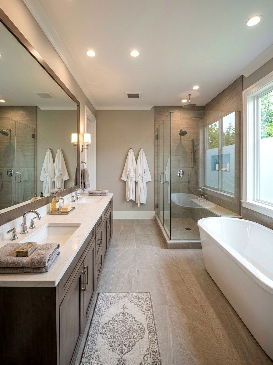 Master Bathroom - 30 neutral bathroom ideas