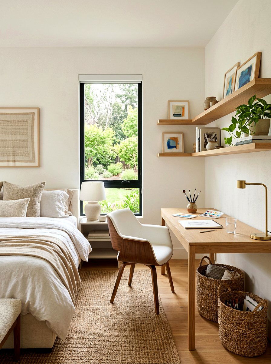 Master Bedroom Art Space - 30 art corner ideas