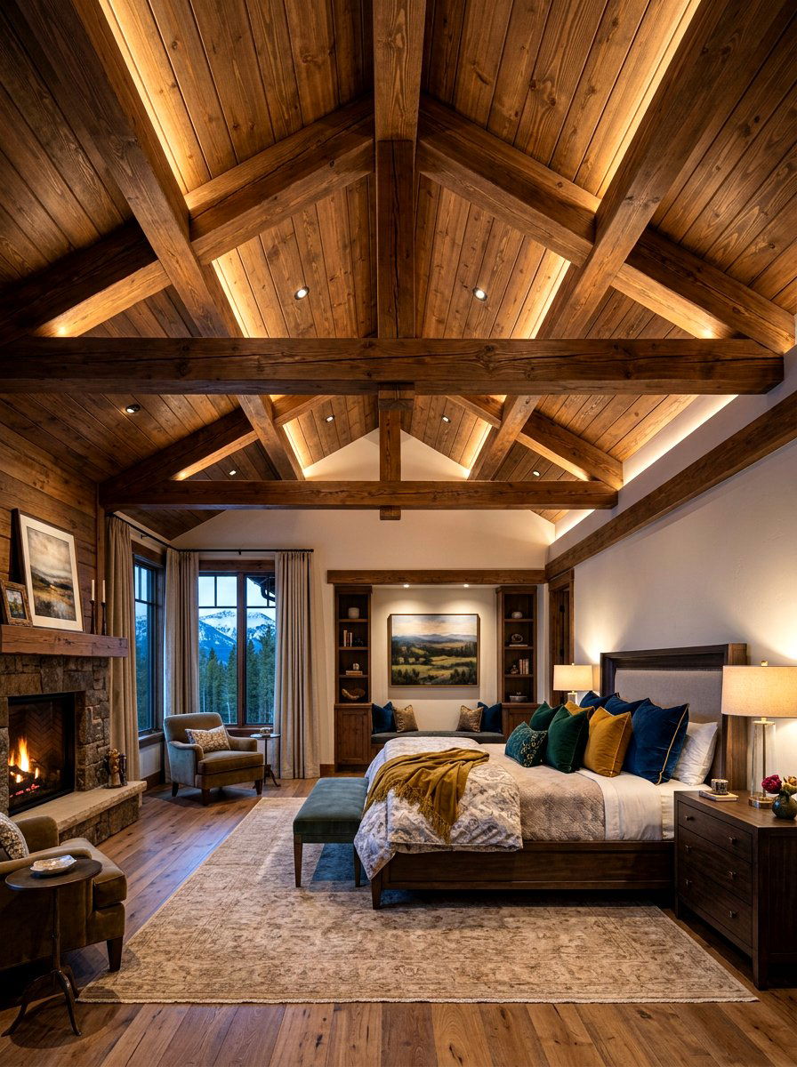 Master Bedroom Ceiling Beams - 30 rustic beam ceiling ideas