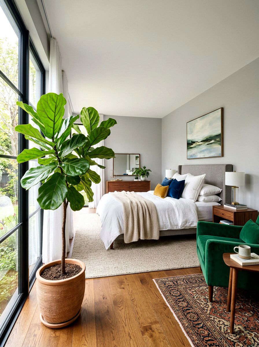 Master Bedroom Fiddle Leaf Fig - 30 fiddle leaf fig decor ideas