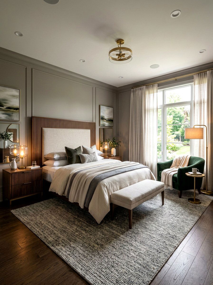 Master Bedroom Fluted Headboard - 30 fluted headboard ideas