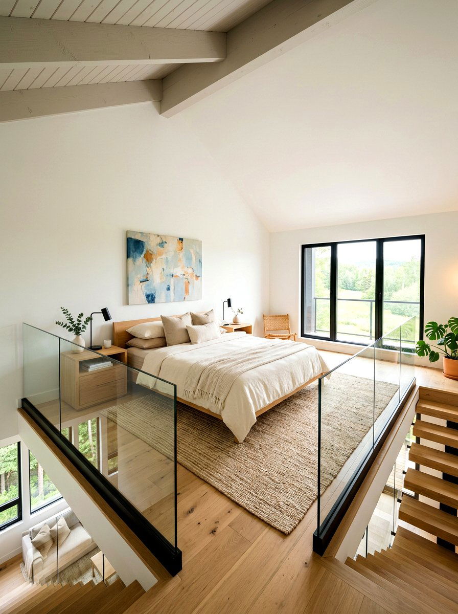 Master Bedroom Loft - 30 upstairs loft ideas
