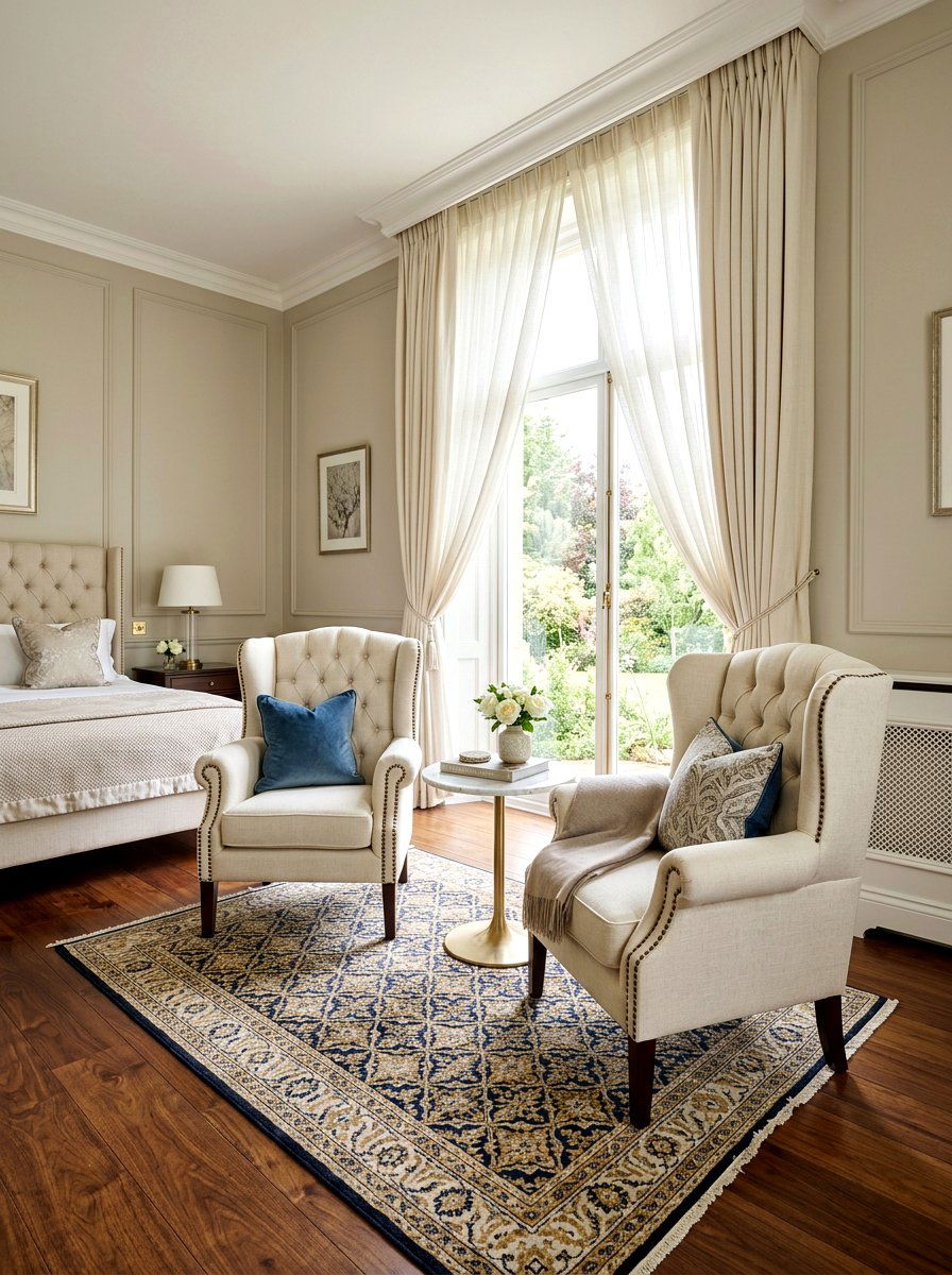 Master Bedroom Seating Area - 30 five star bedroom ideas
