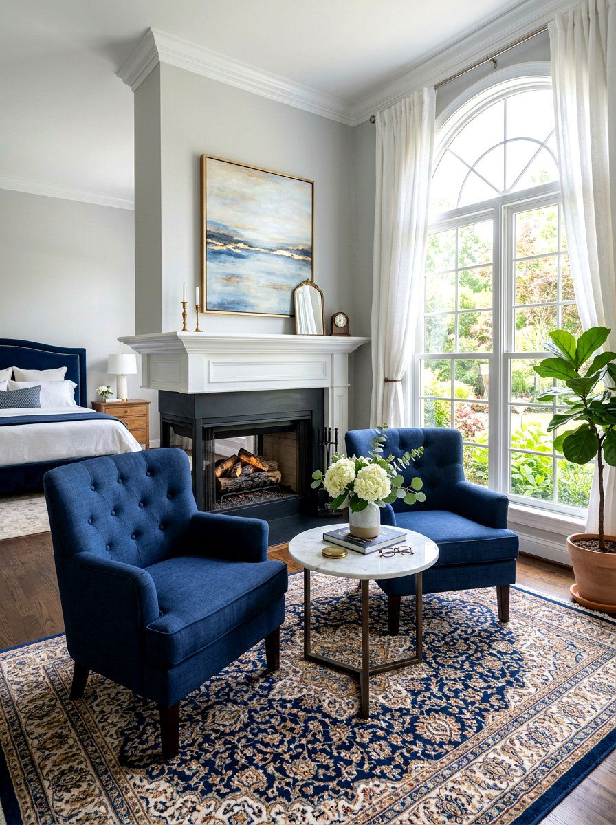 Master Bedroom Sitting Area - 30 multipurpose room ideas