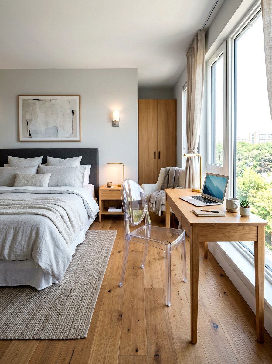 Master Bedroom With Desk Layout - 30 small master bedroom layout ideas