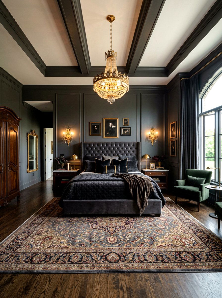 Master Dark Romantic Bedroom - 30 dark romantic bedroom ideas