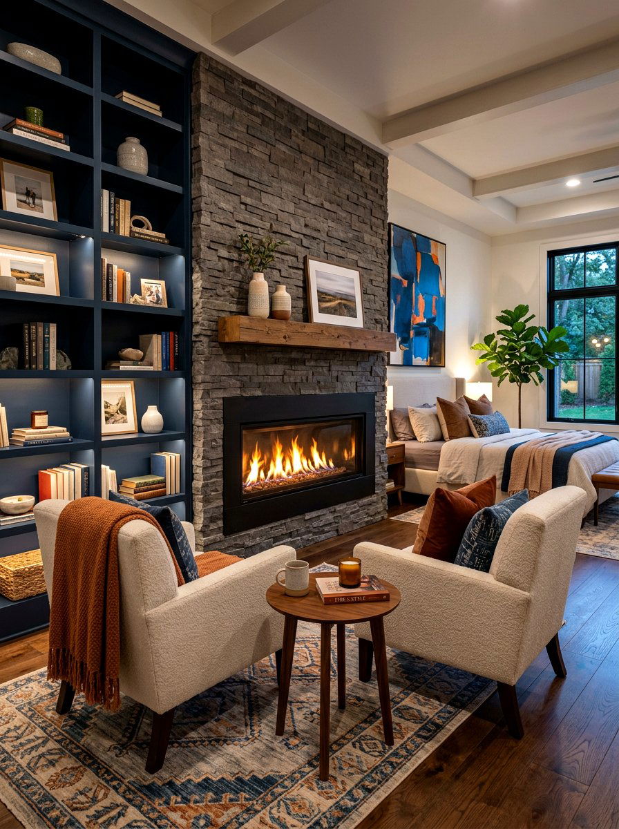 Master Suite Fireplace - 30 luxury master suite ideas