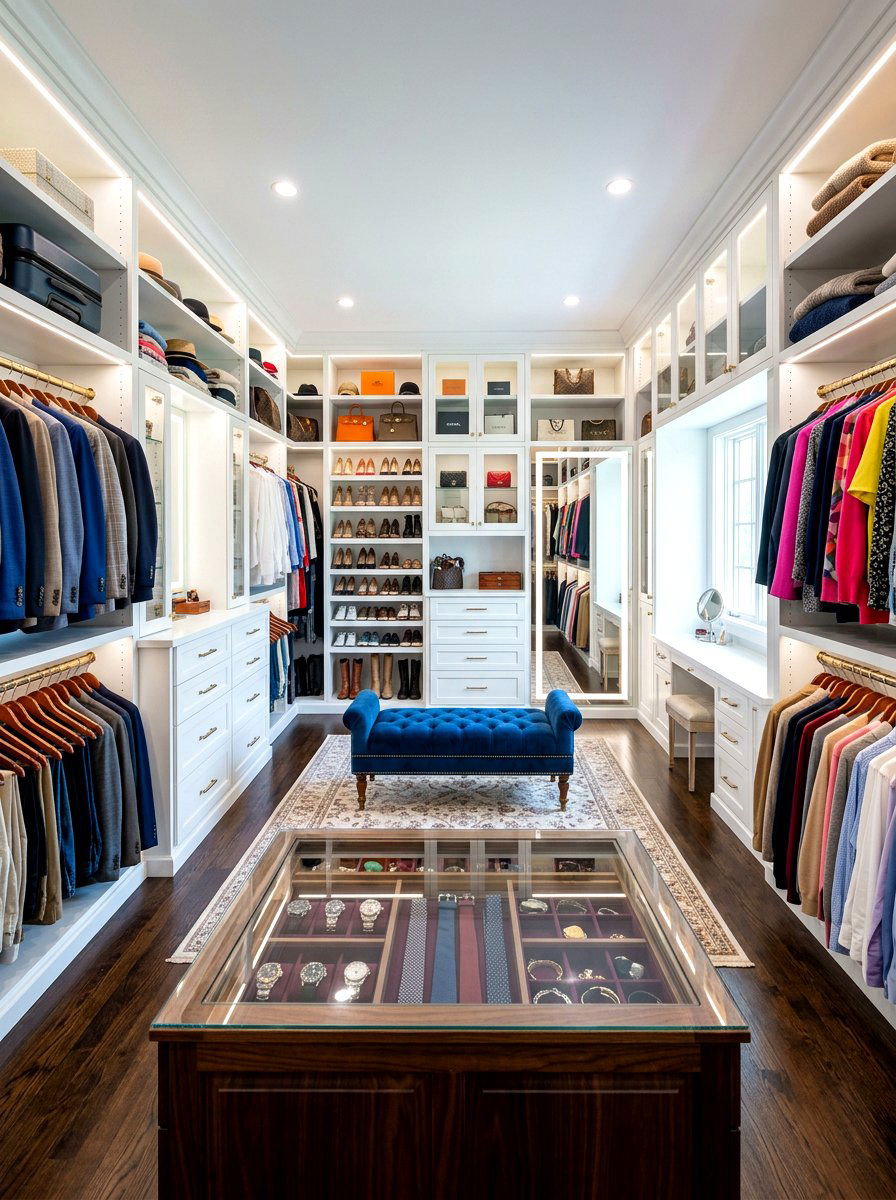 Master Suite Walk In Closet - 30 luxury master suite ideas