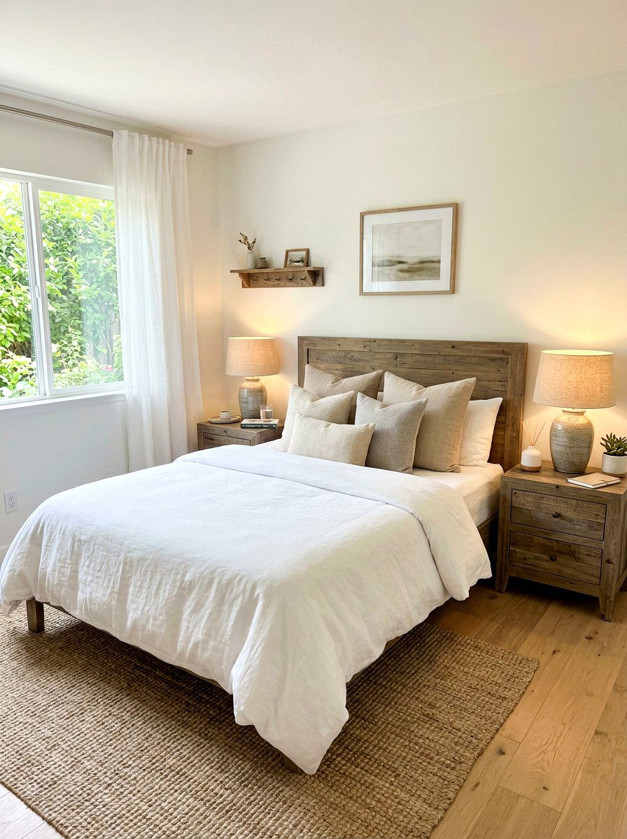 Matching Bedside Table Lamp - 30 lamp only room ideas