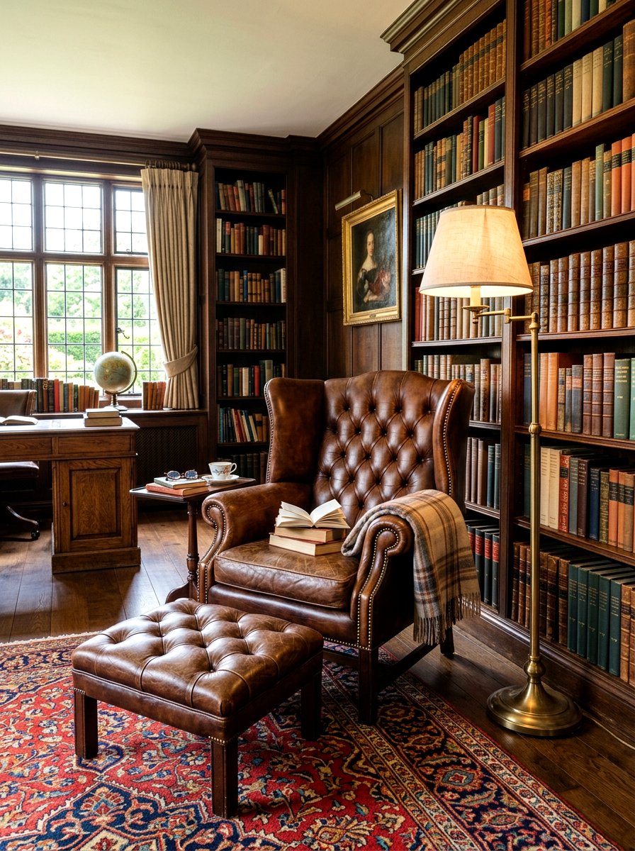 Matching Ottoman Armchair - 30 ottoman styling ideas