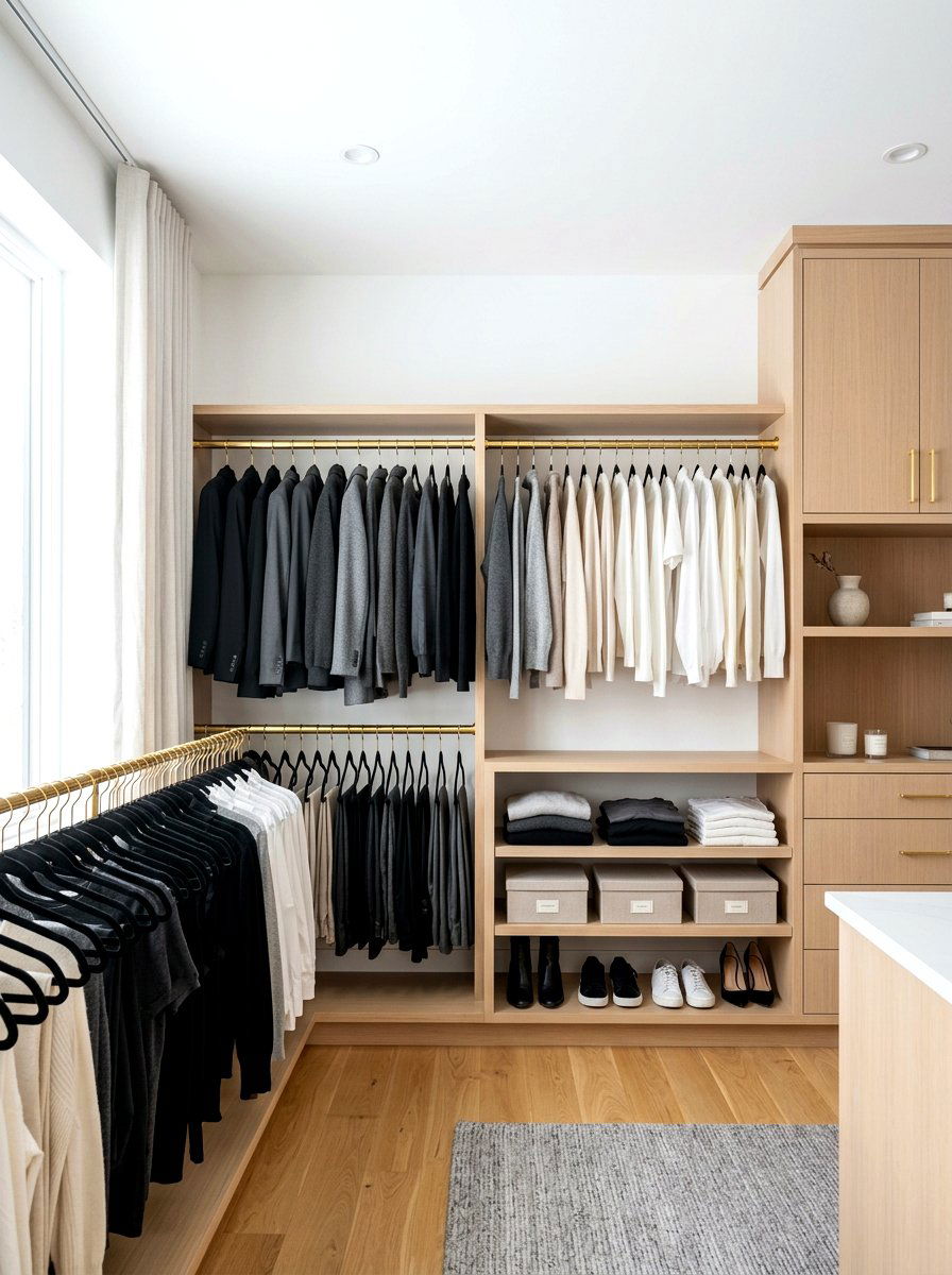30 Aesthetic Closet Organization Ideas for a Beautiful Wardrobe - Suite 101