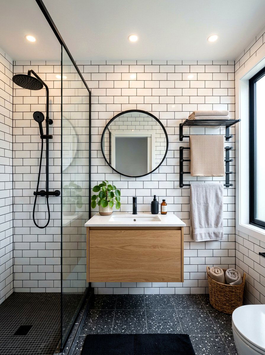 Matte Black Bathroom Fixtures - 30 low light bathroom mood ideas