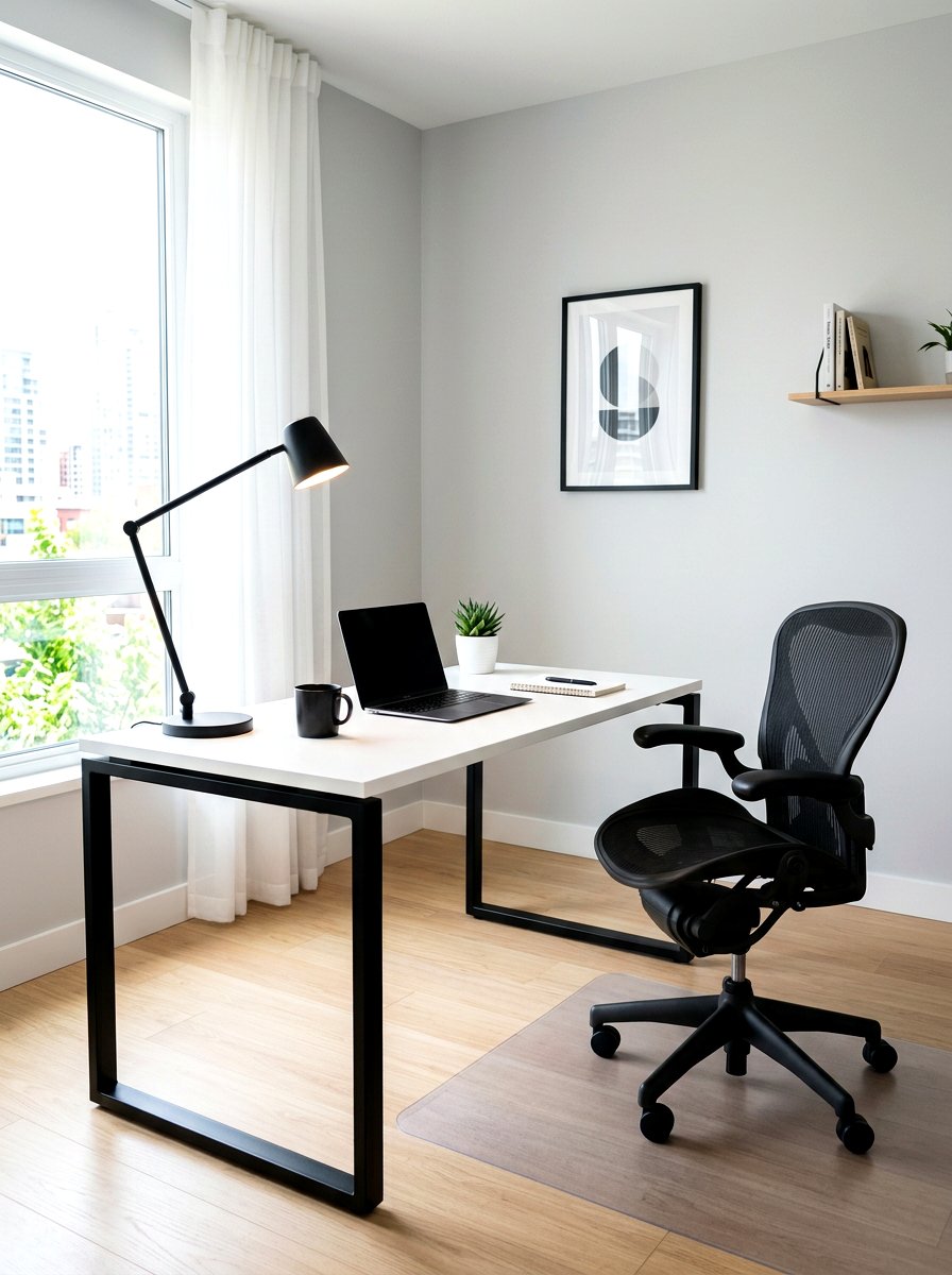 Matte Black Desk Lamp - 30 desk lamp styling ideas