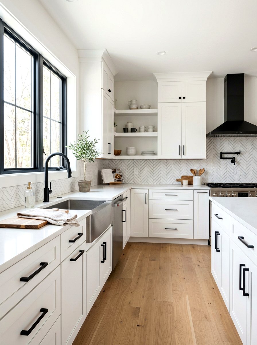 Matte Black Kitchen Hardware - 30 matte black kitchen ideas