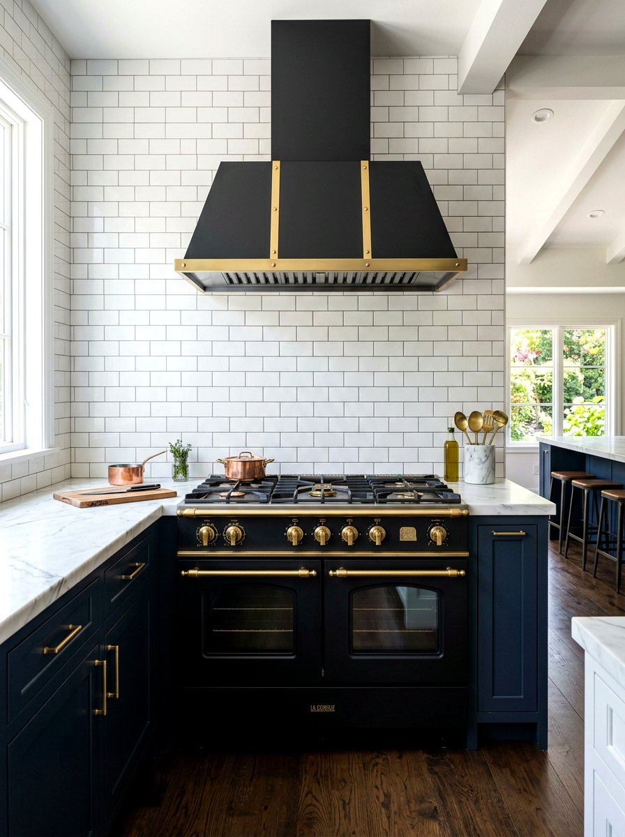 Matte Black Kitchen Range - 30 matte black kitchen ideas
