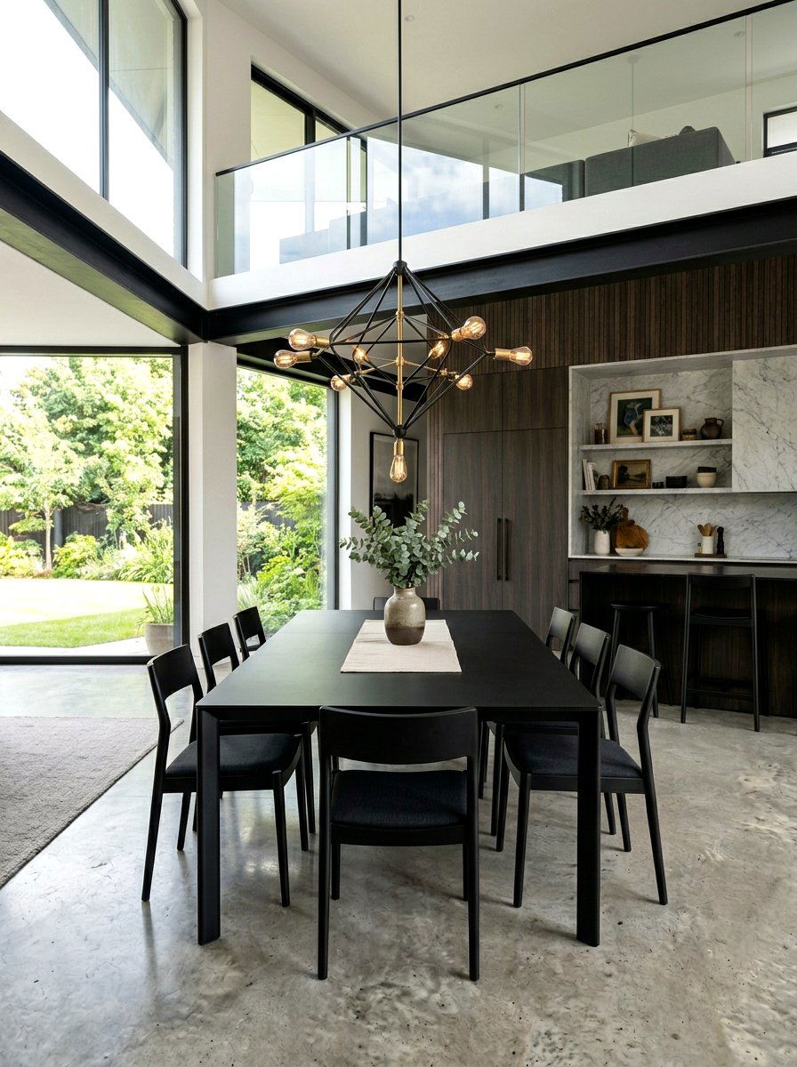 Matte Black Kitchen Table - 30 matte black kitchen ideas