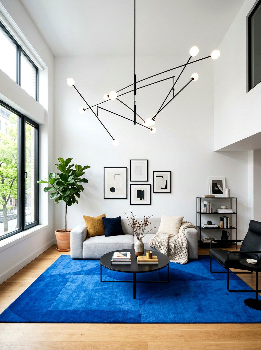 Matte Black Mobile Chandelier - 30 statement chandelier ideas