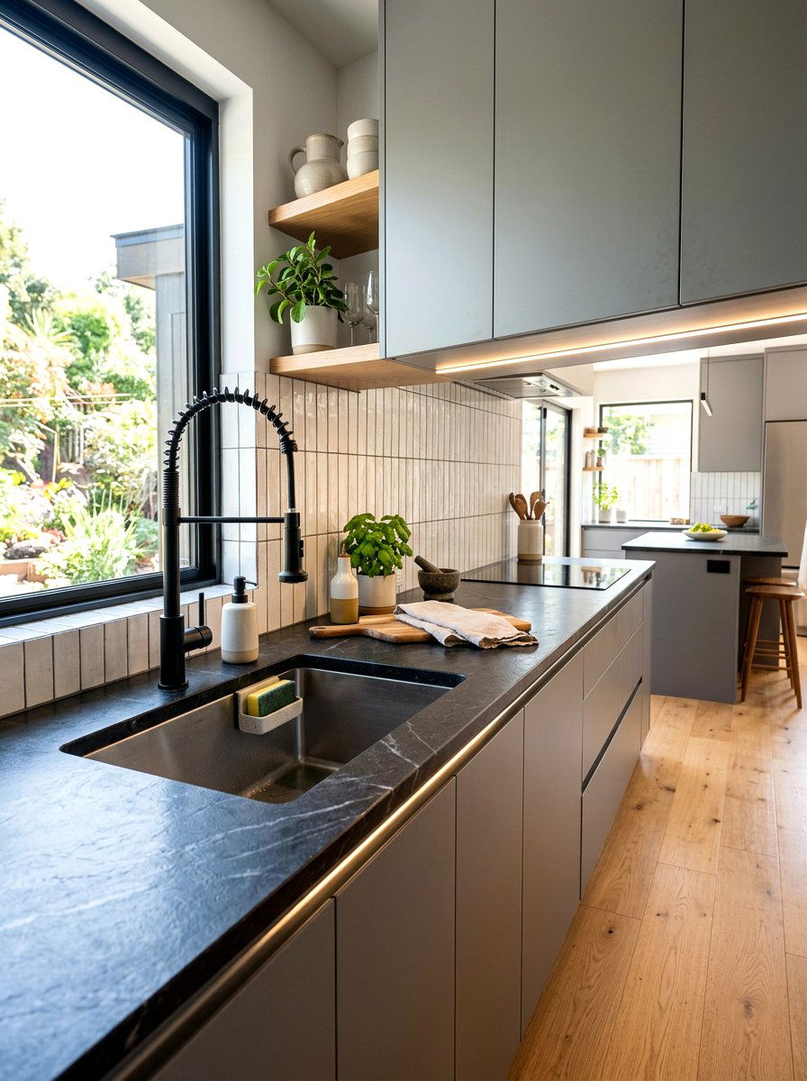 30 Black Faucet Kitchen Ideas for a Sleek, Stylish Finish