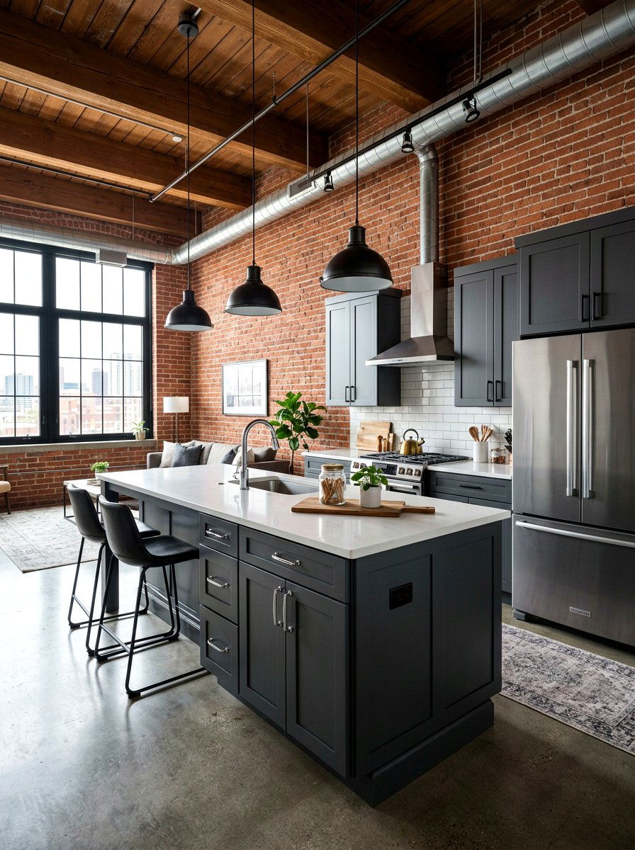 Matte Black and Chrome Finishes - 30 kitchen hardware mix ideas