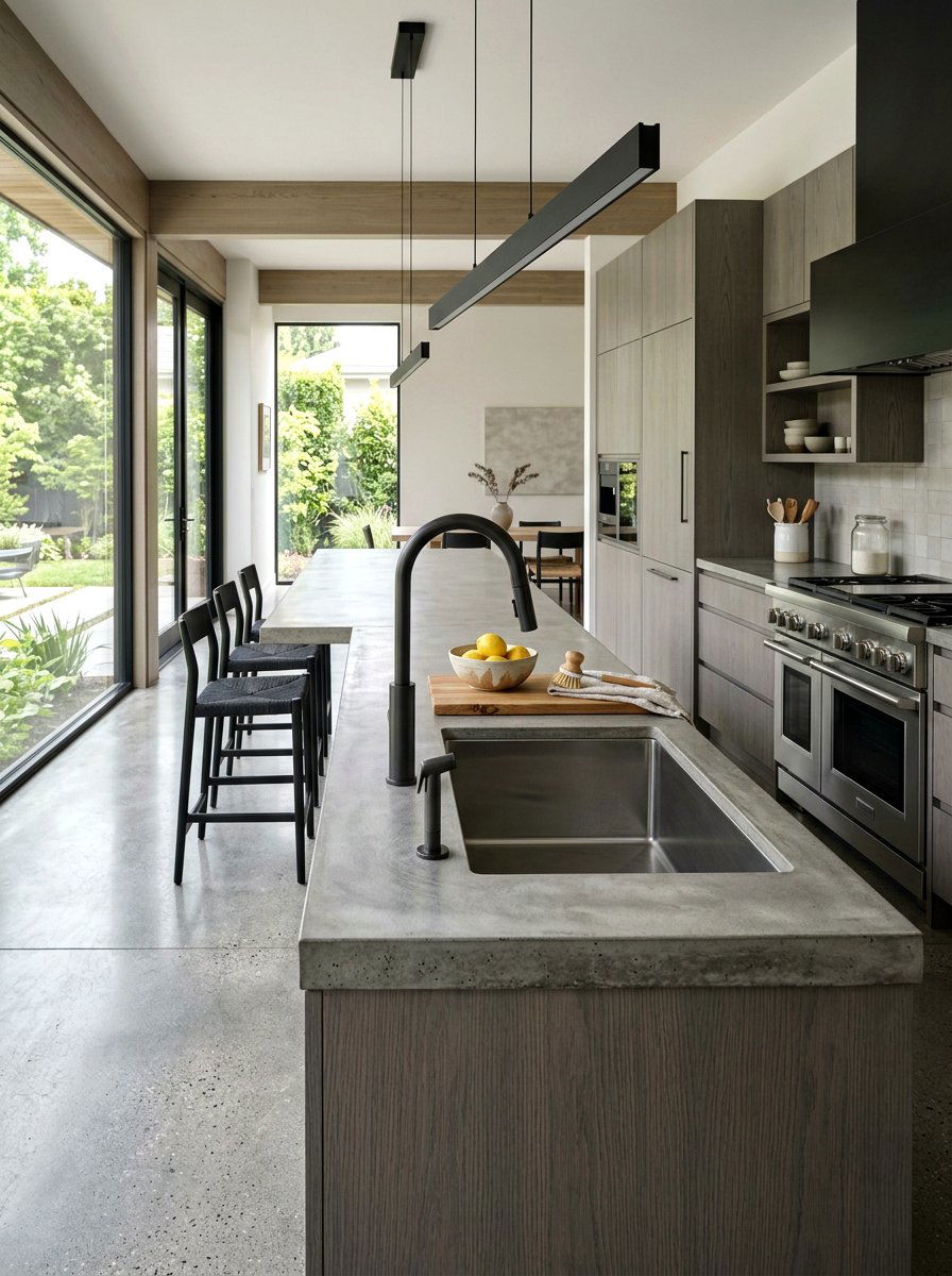 Matte Charcoal Kitchen Faucet - 30 kitchen faucet finish ideas