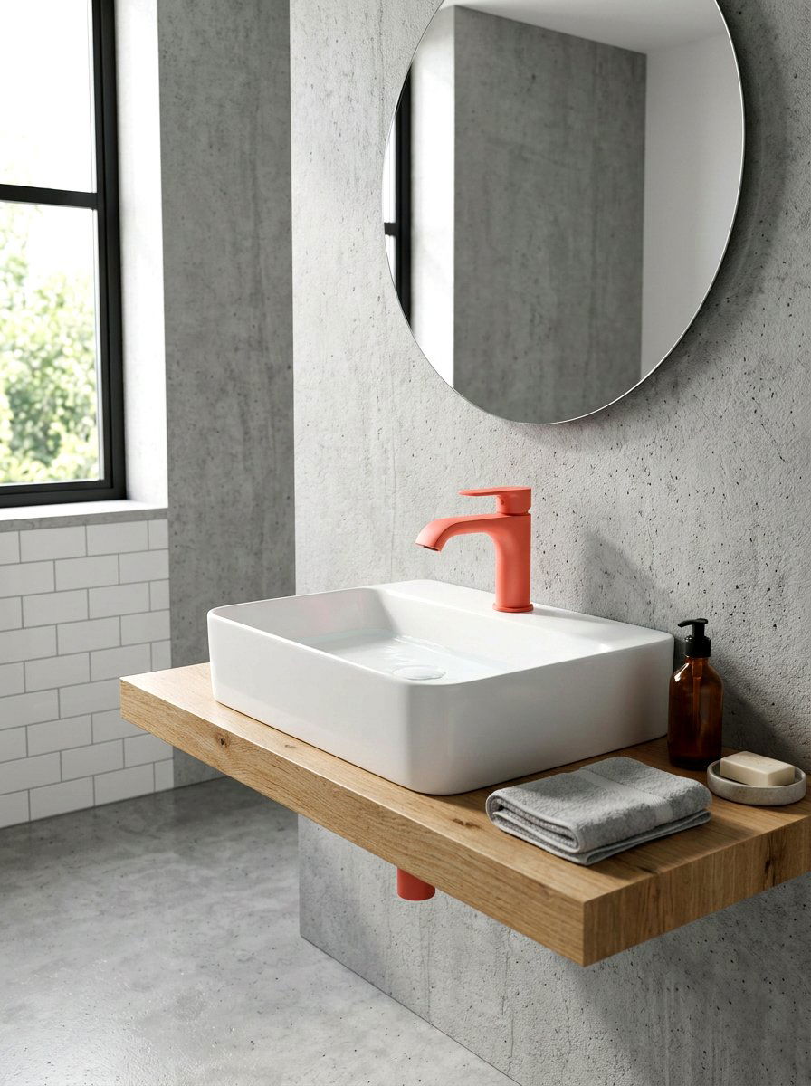 30 Coral Bathroom Decor Ideas for Fresh, Sunny Spa Vibes