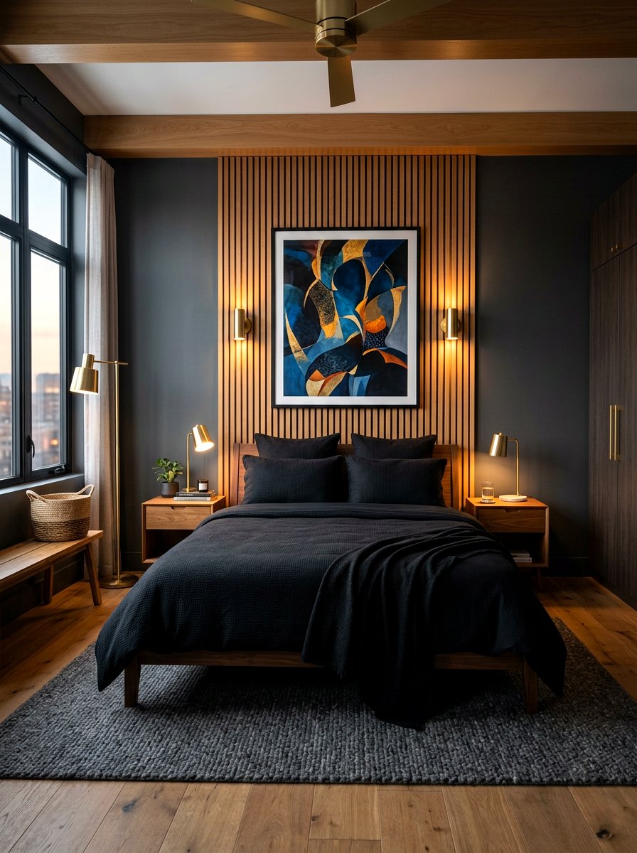 Matte black designer bedding - 30 designer bedding bedroom ideas