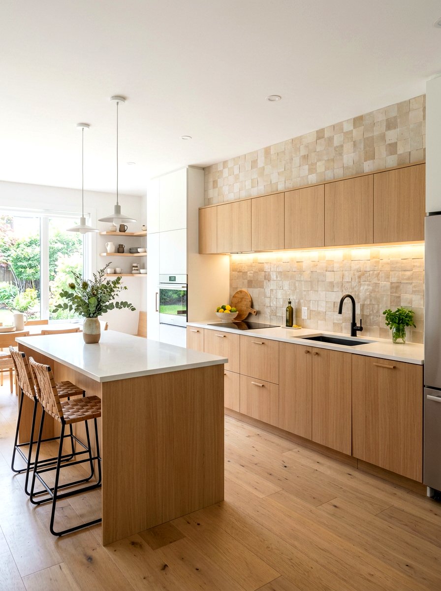 30 Zellige Tile Backsplash Ideas for a Lively Modern Kitchen