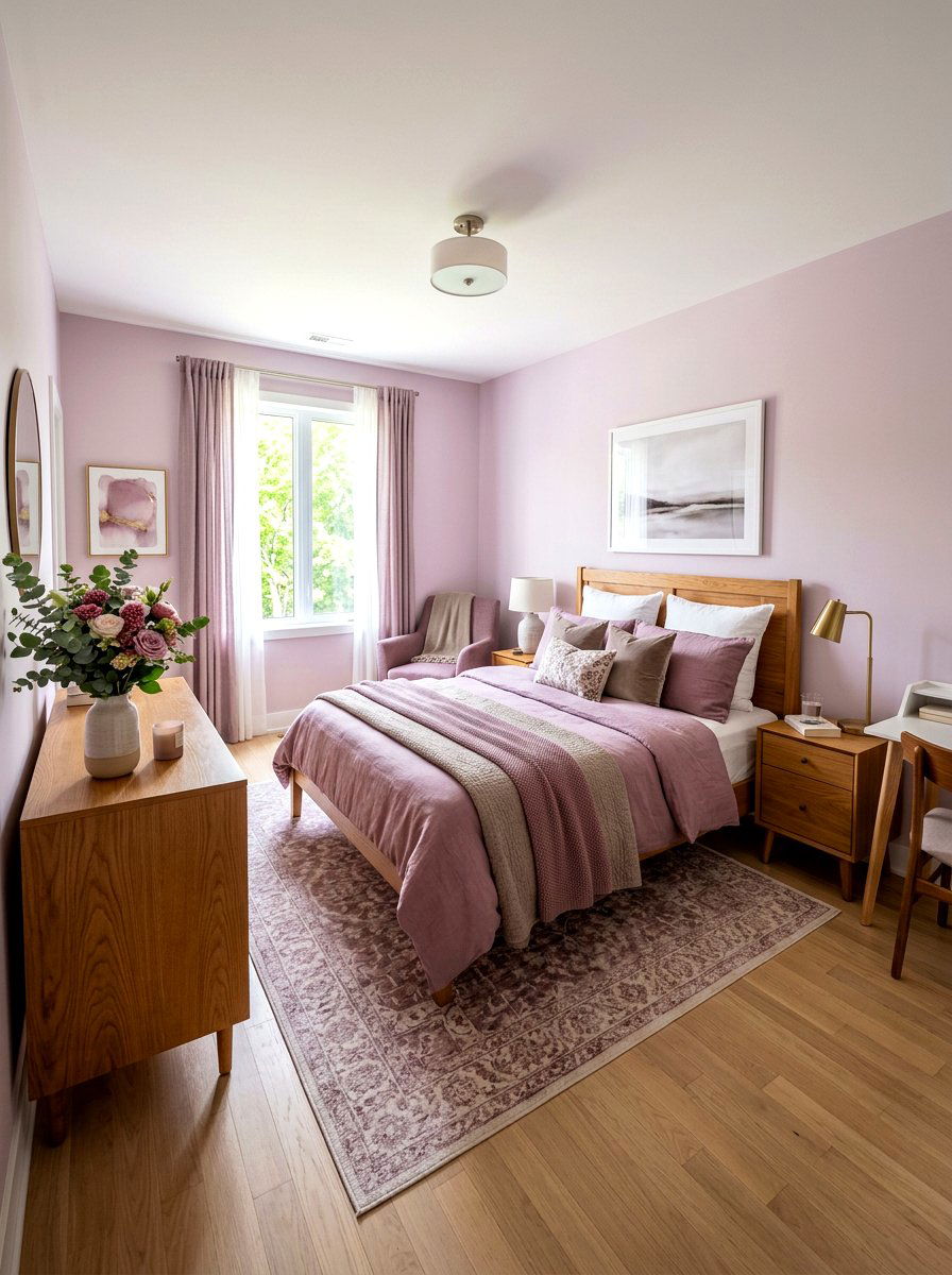 Mauve Guest Bedroom - 30 mauve decor ideas