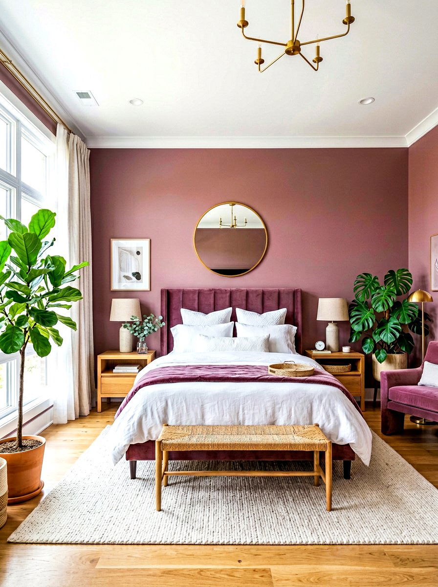 Mauve Master Bedroom - 30 mauve decor ideas