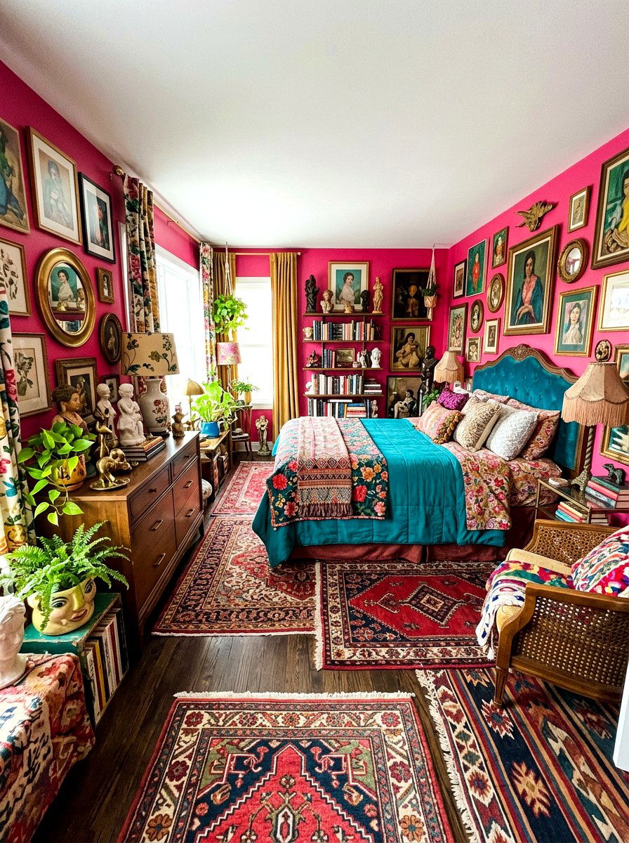 Maximalist Bedroom - 30 collected bedroom decor ideas