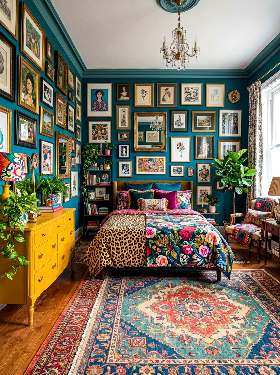 Maximalist Bedroom - 30 bedroom makeover ideas