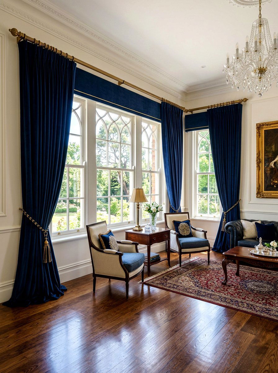 Maximalist Country Manor - 30 country manor living room ideas