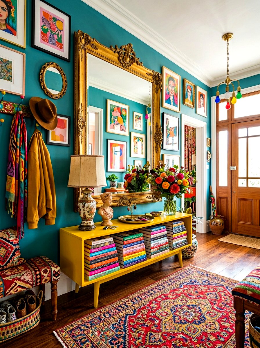 Maximalist Entryway Styling - 30 maximalist decor ideas