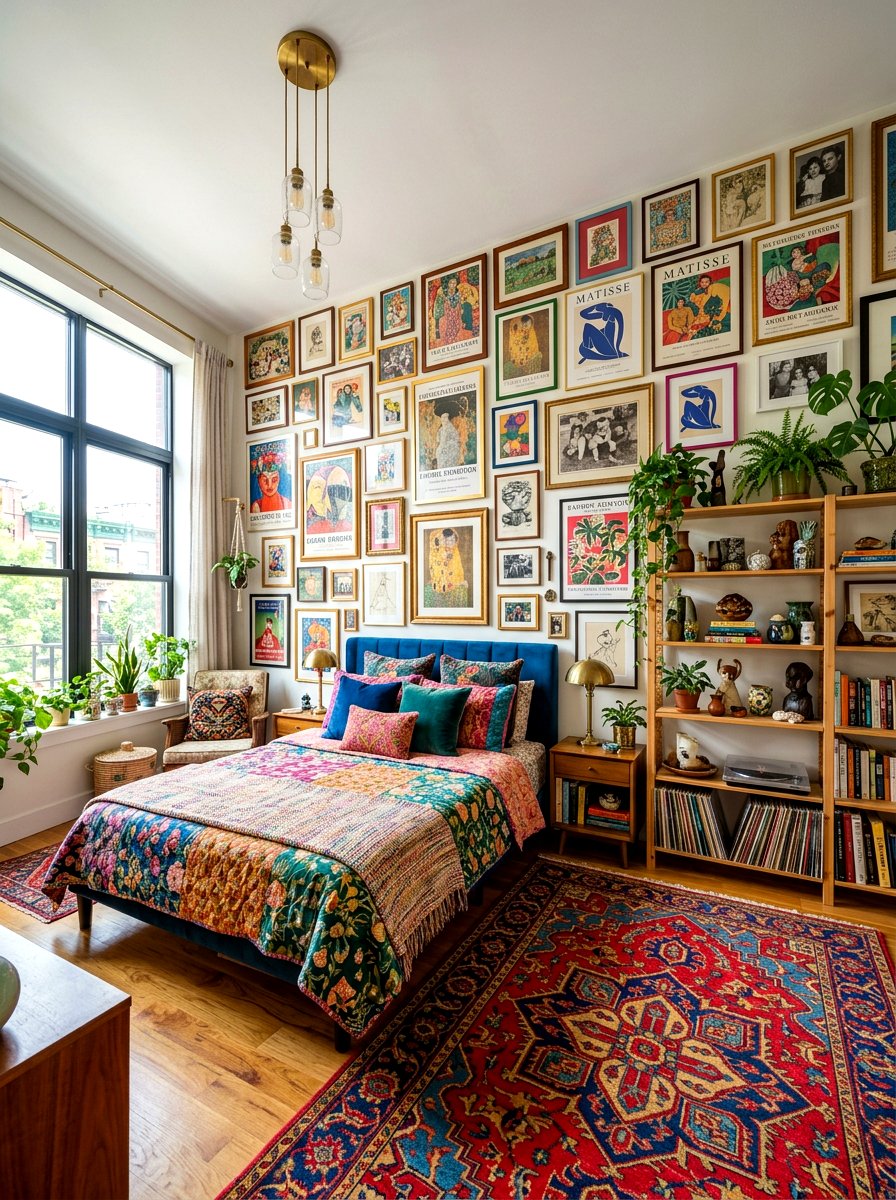 Maximalist Gallery Bedroom - 30 teen bedroom ideas