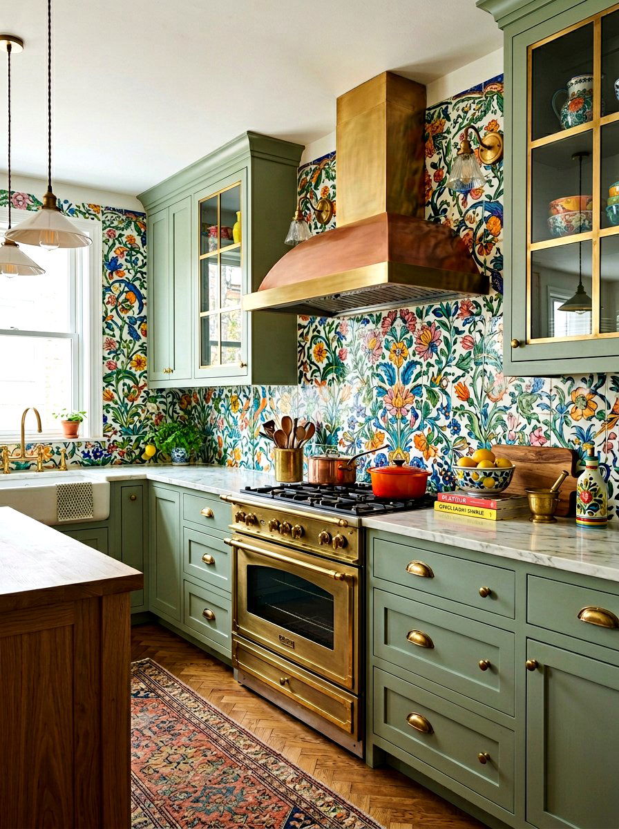 Maximalist Kitchen Backsplash - 30 maximalist decor ideas