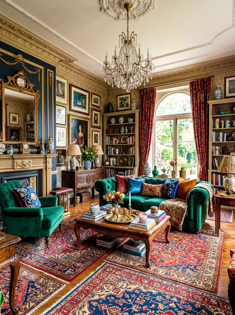 Maximalist Living Room - 30 luxury living room ideas