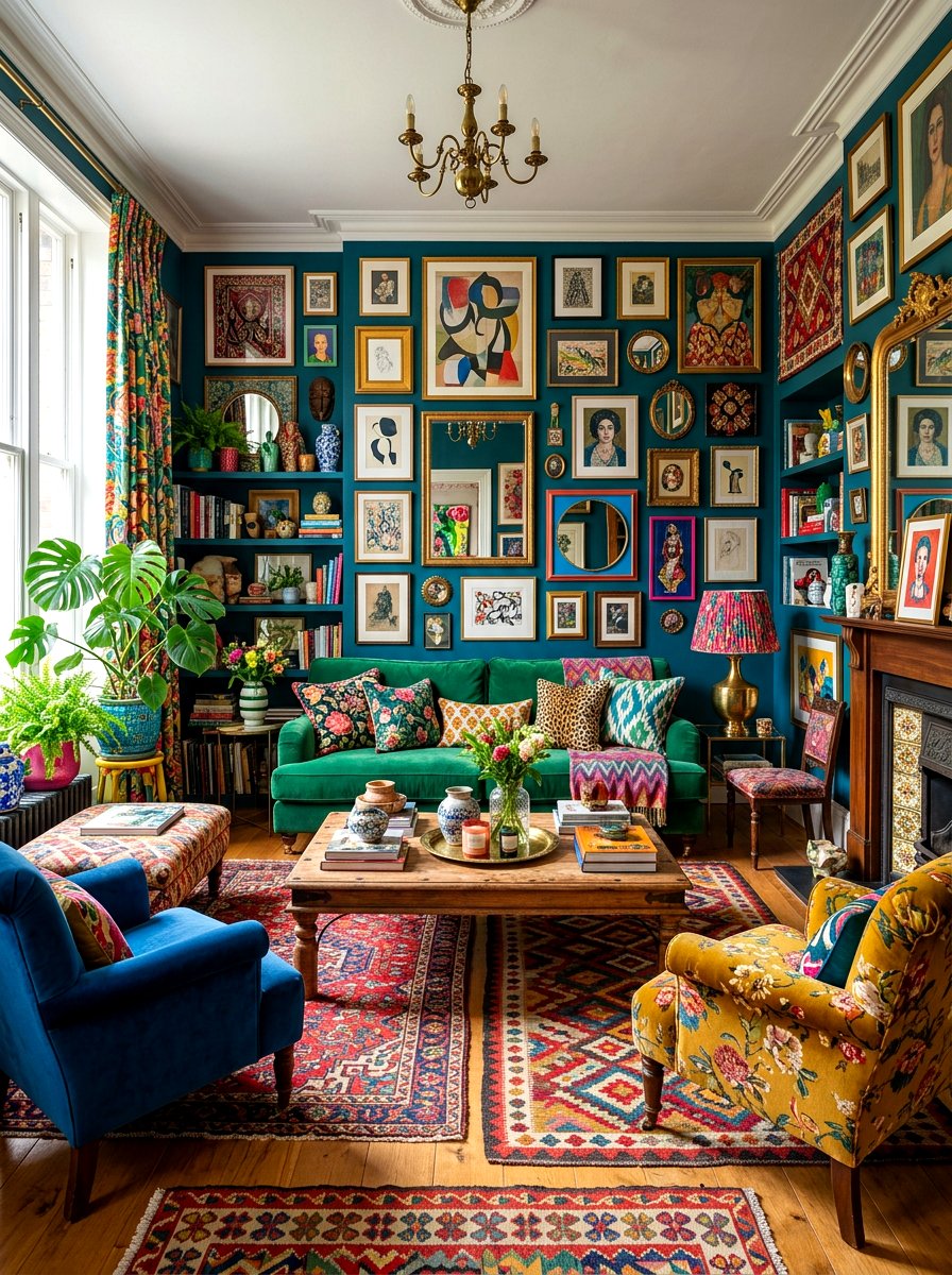 Maximalist Living Room - 30 apartment living room ideas