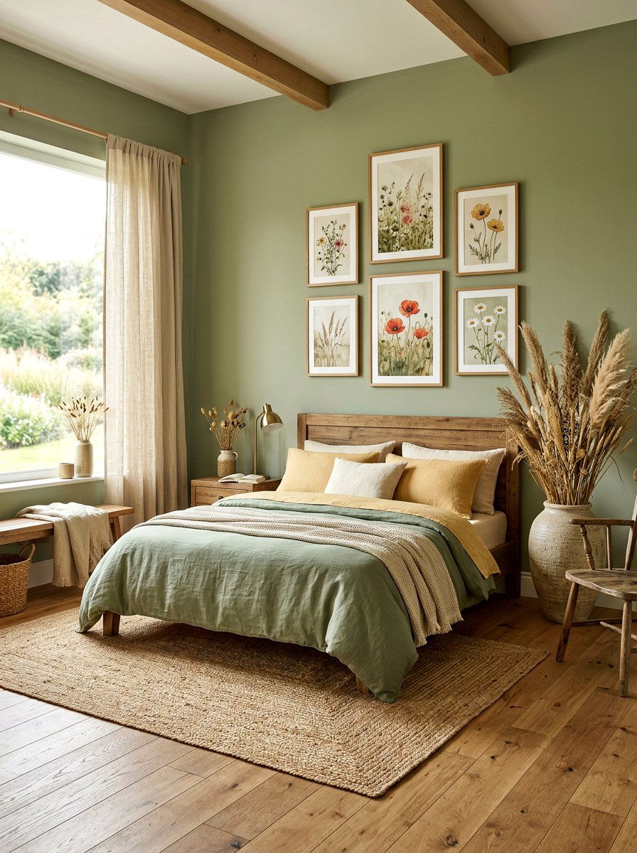 Meadow Aesthetic Bedroom - 30 bloomcore bedroom ideas