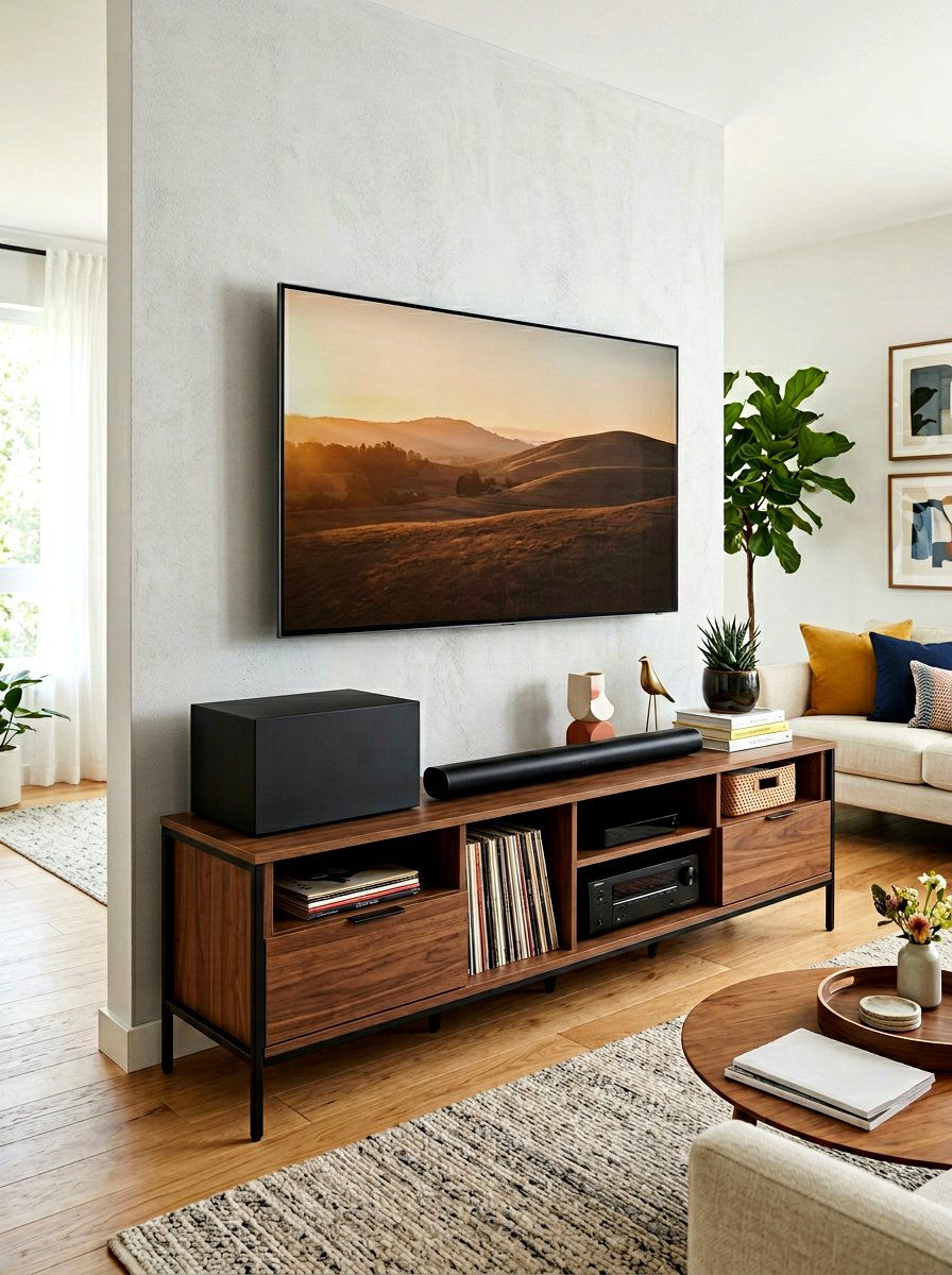 Media Console Box - 30 decorative box styling ideas