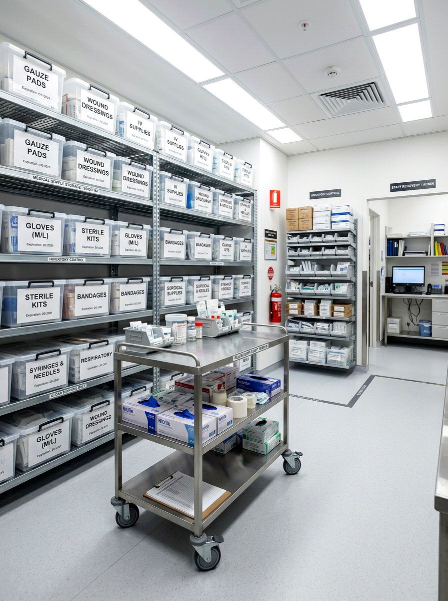 Medical Supply Storage Room - 30 recovery room home ideas