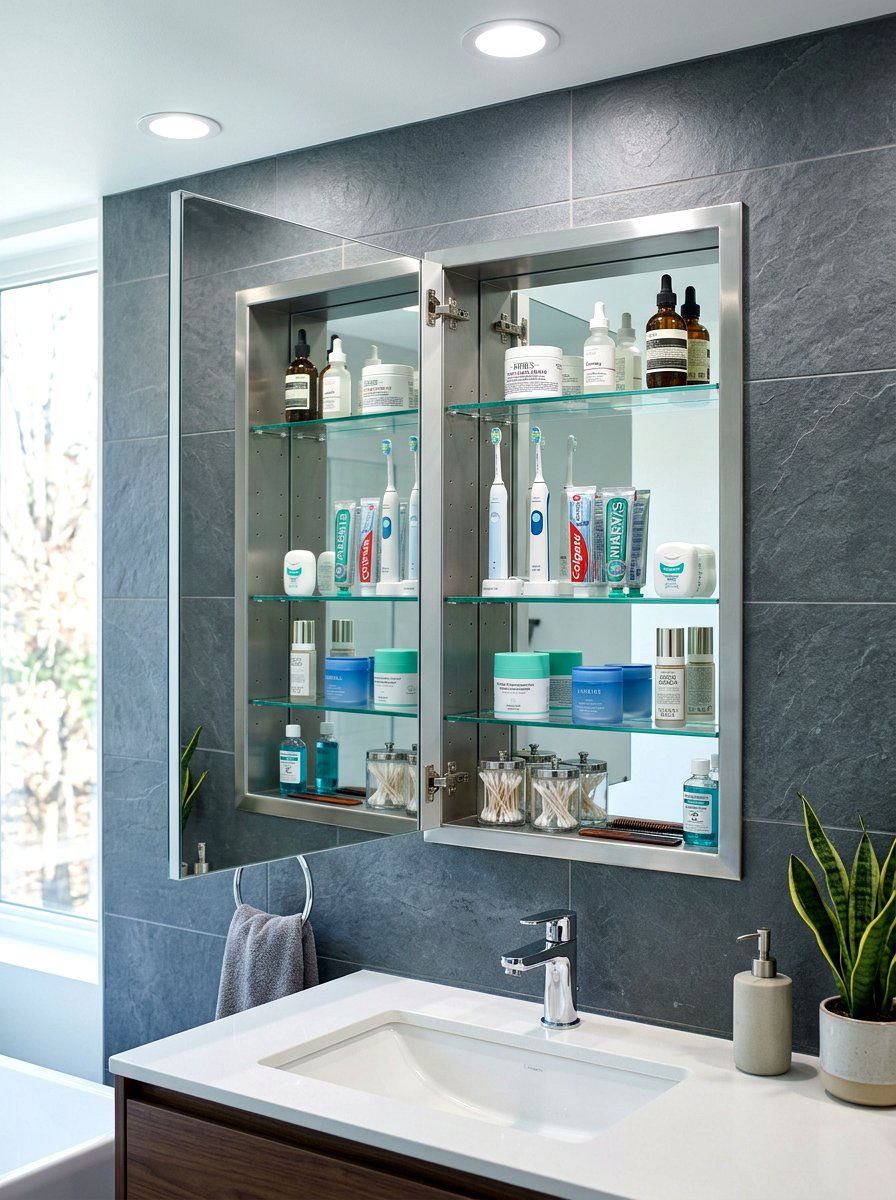 Medicine Cabinet - 30 beauty product storage ideas