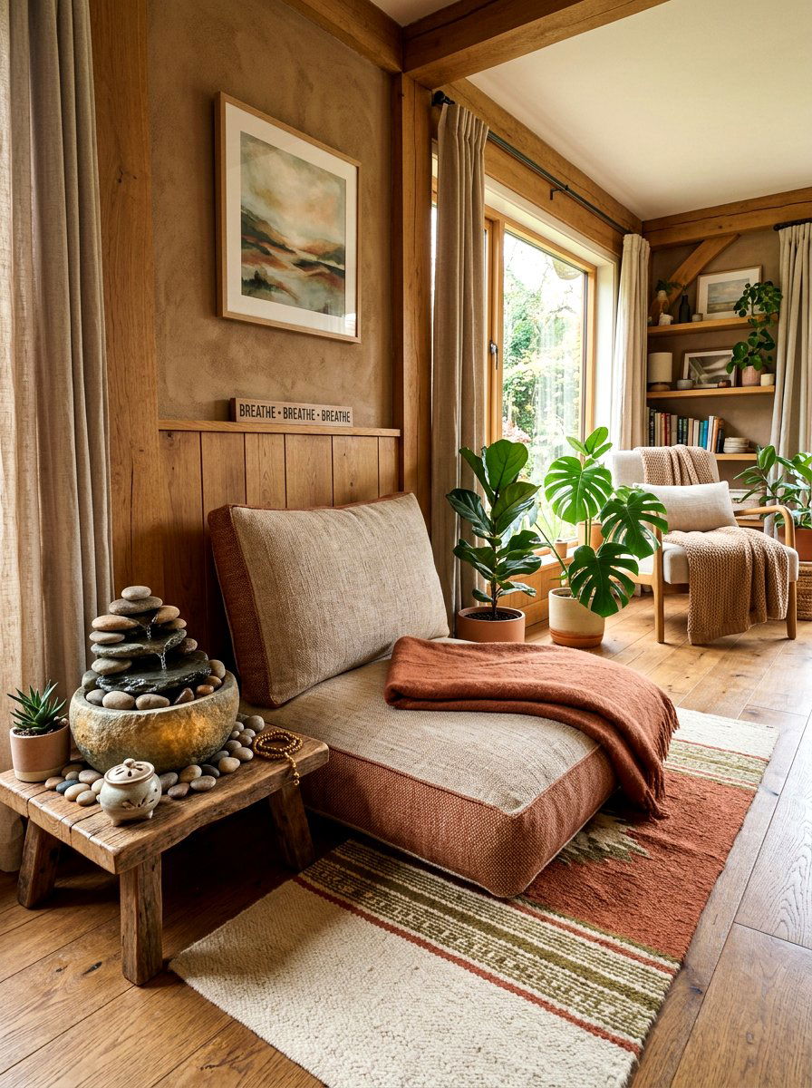 Meditation Corner - 30 recovery room home ideas