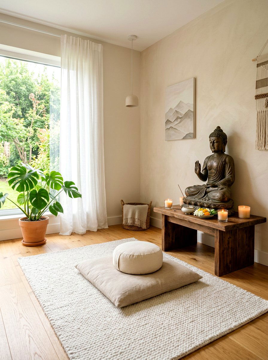 Meditation Space - 30 hobby rich home ideas