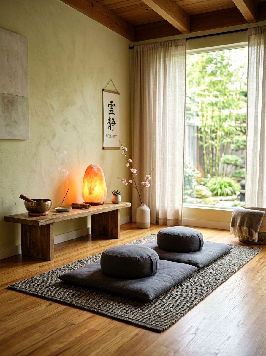 Meditation Zen Room - 30 romantic hosting at home ideas